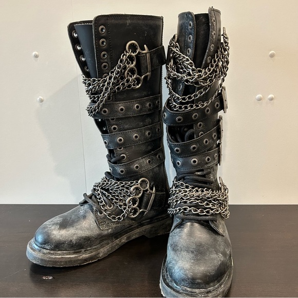 DEMONIA BOLT-450 Unisex Combat Boots - Picture 6 of 12